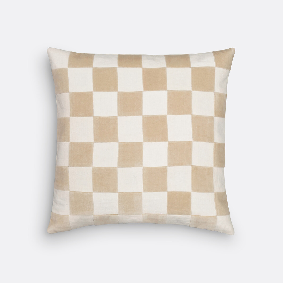 Housse de coussin 40x40 cm, Lysmée ecru/beige, LA REDOUTE INTERIEURS