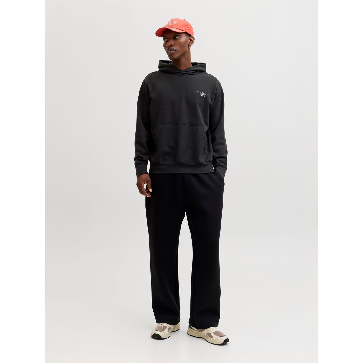 Sweat À Capuche black 1, JACK & JONES