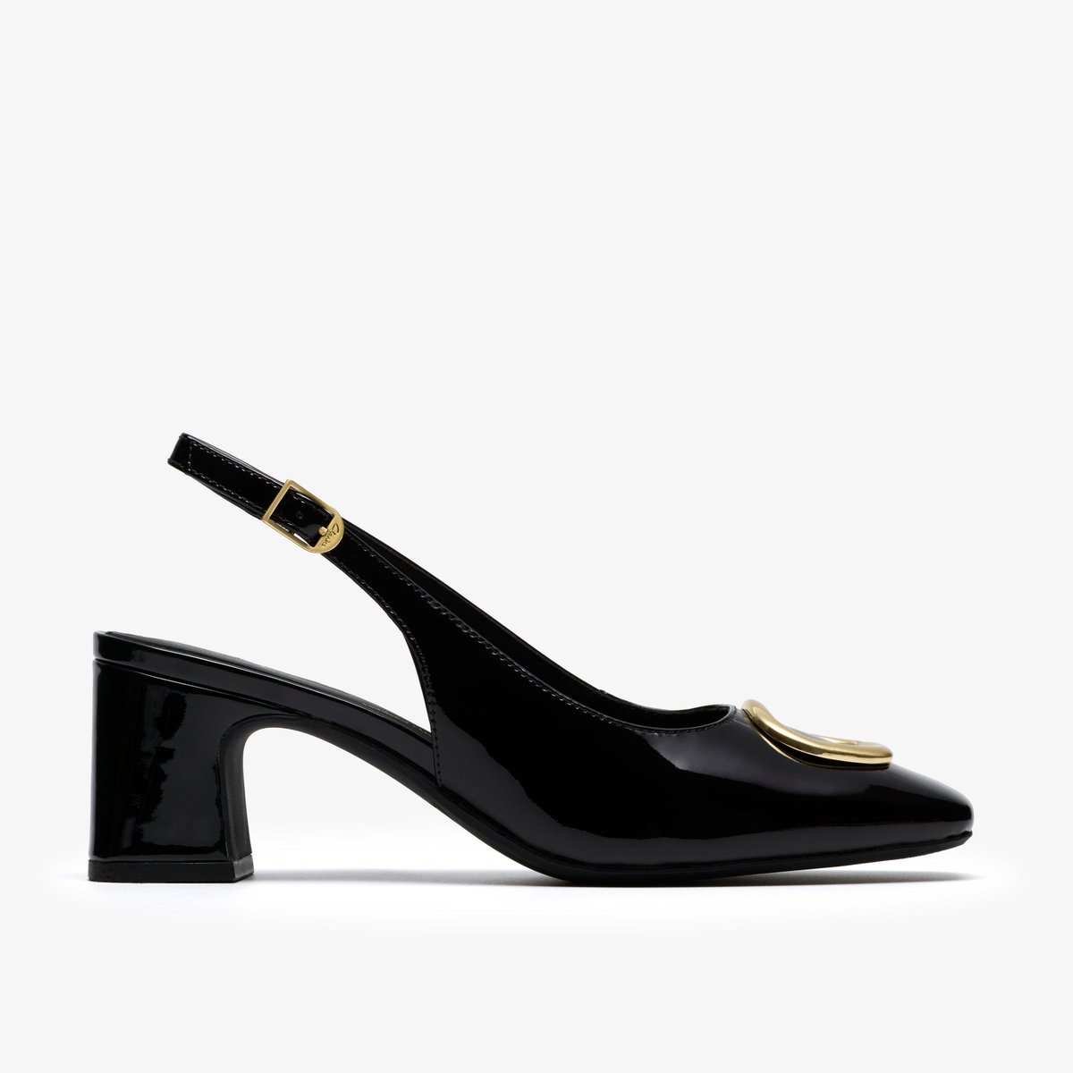 Escarpins Cuir FERNIE SLING noir, CLARKS