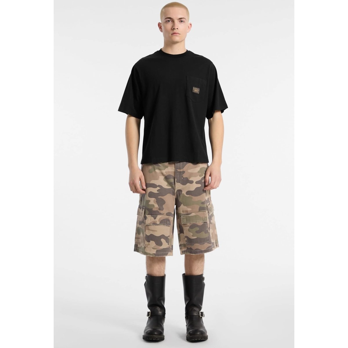 Short Cargo En Twill camouflage, GUESS