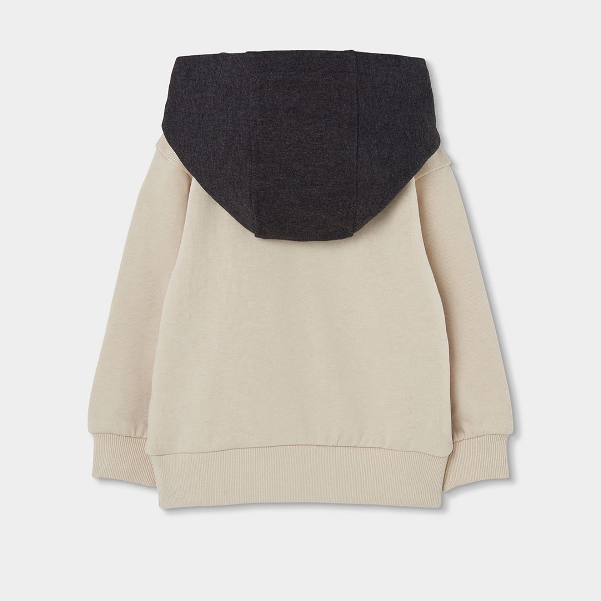 Ensemble garçon molleton imprimé montagnes beige, BOBOLI