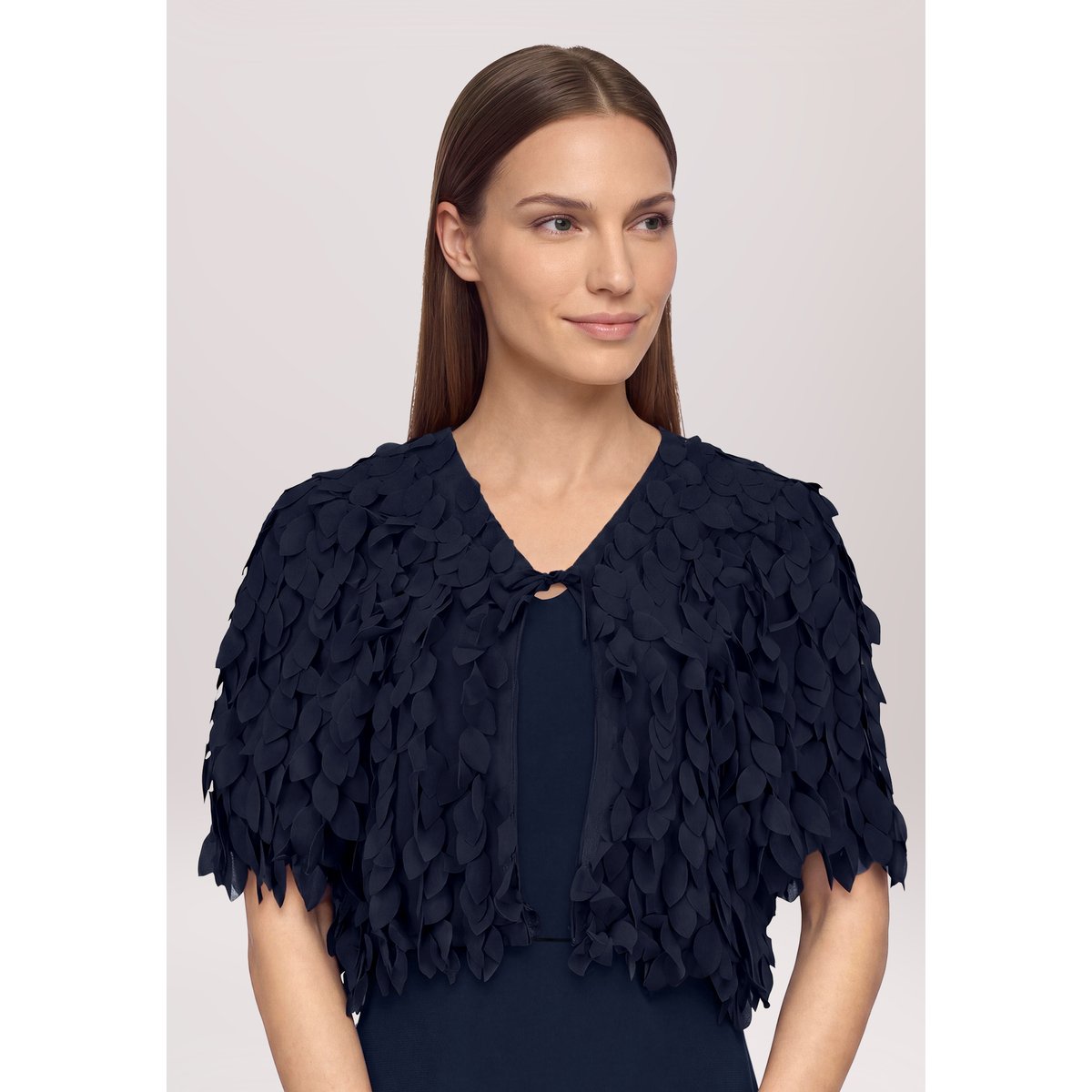 Veste façon blouse de coupe droite night sky, VERA MONT