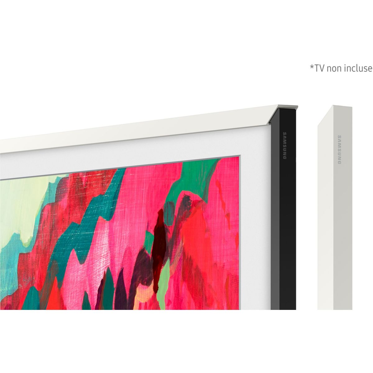 Cadre The Frame couleur blanc - Compatible TV The Frame 75'' couleur unique, SAMSUNG