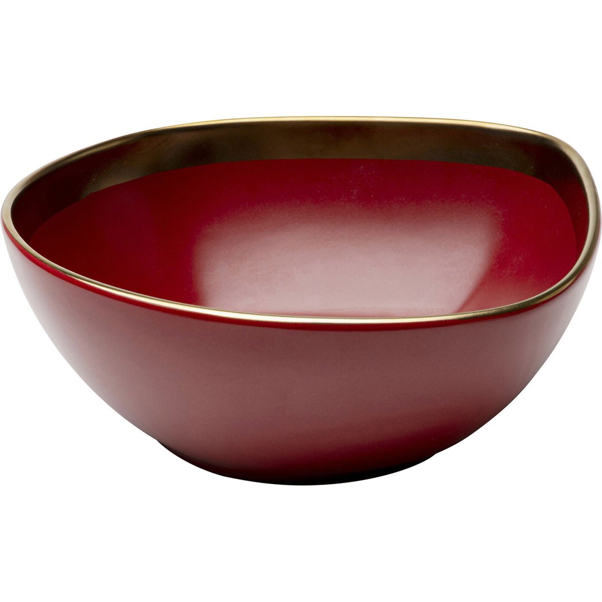 Lot de 4 bols, VIBRATIONS rouge, KARE DESIGN