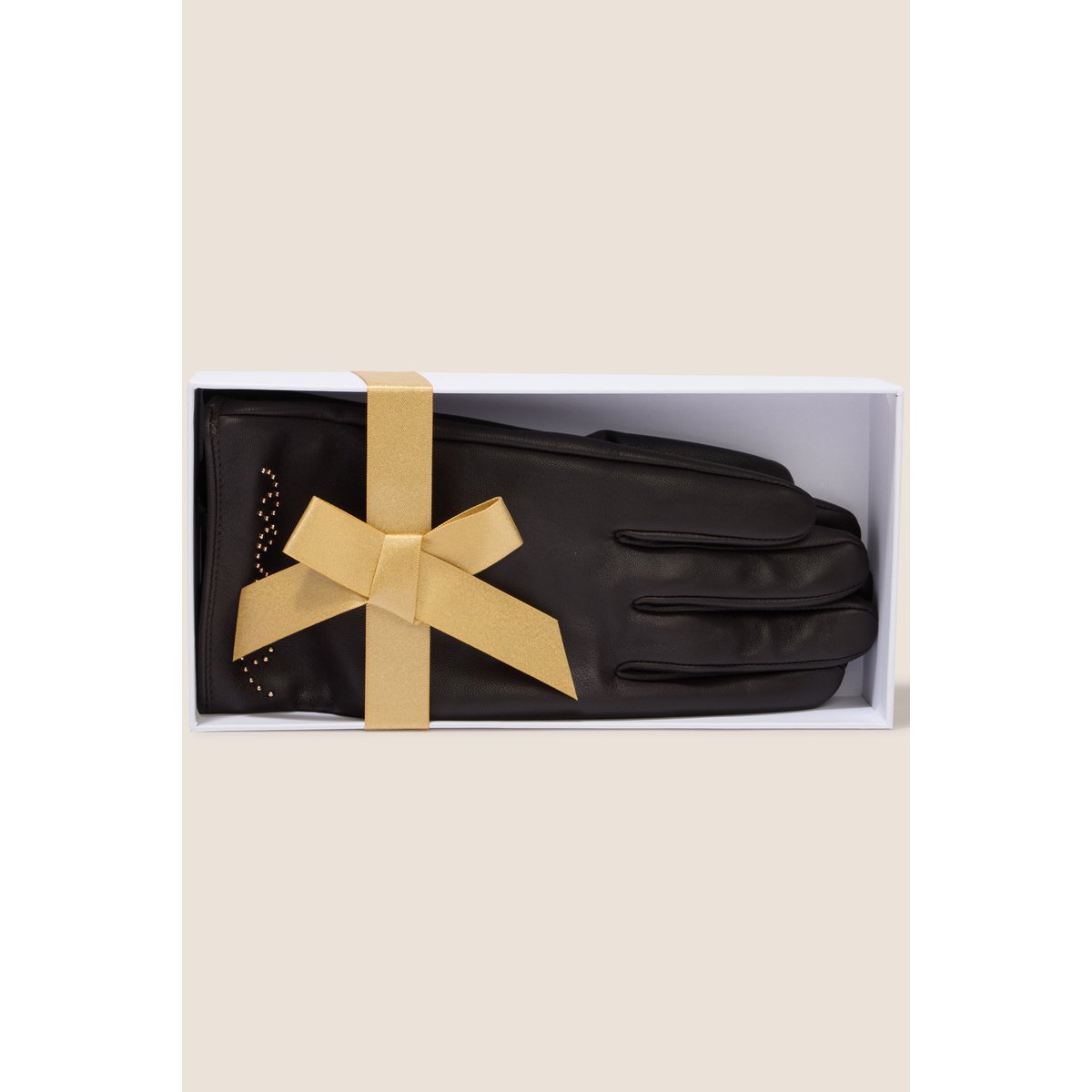Gants doublés noir, BREAL