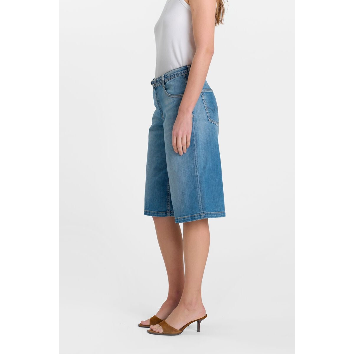 Bermuda short en jeans LAZARET blue, LE TEMPS DES CERISES