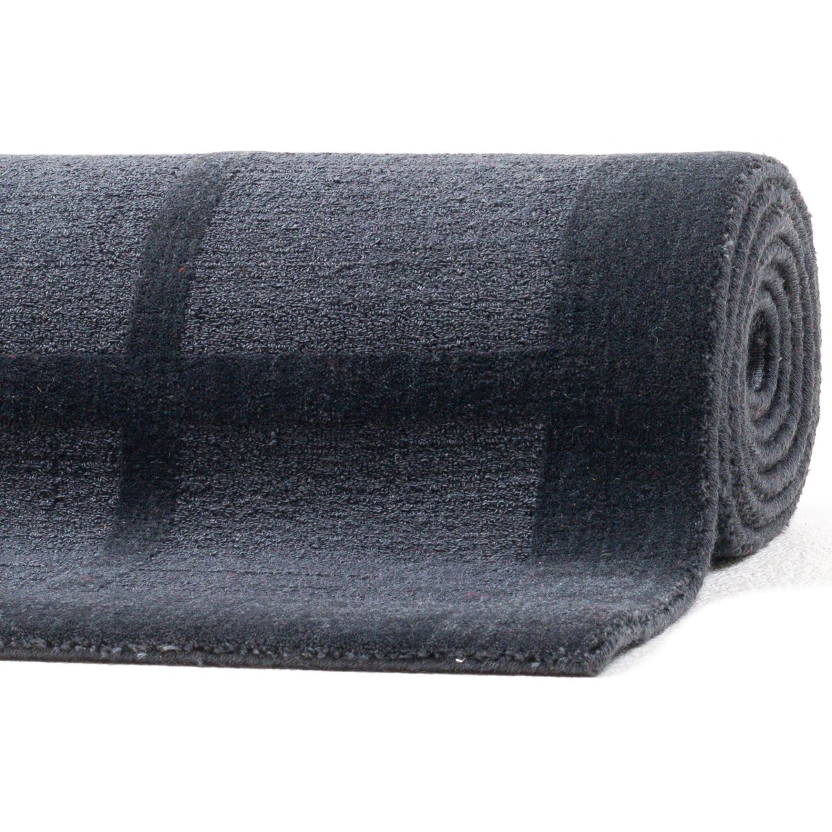 Tapis tufté Taimur à motif géométrique, laine gris, THEKO