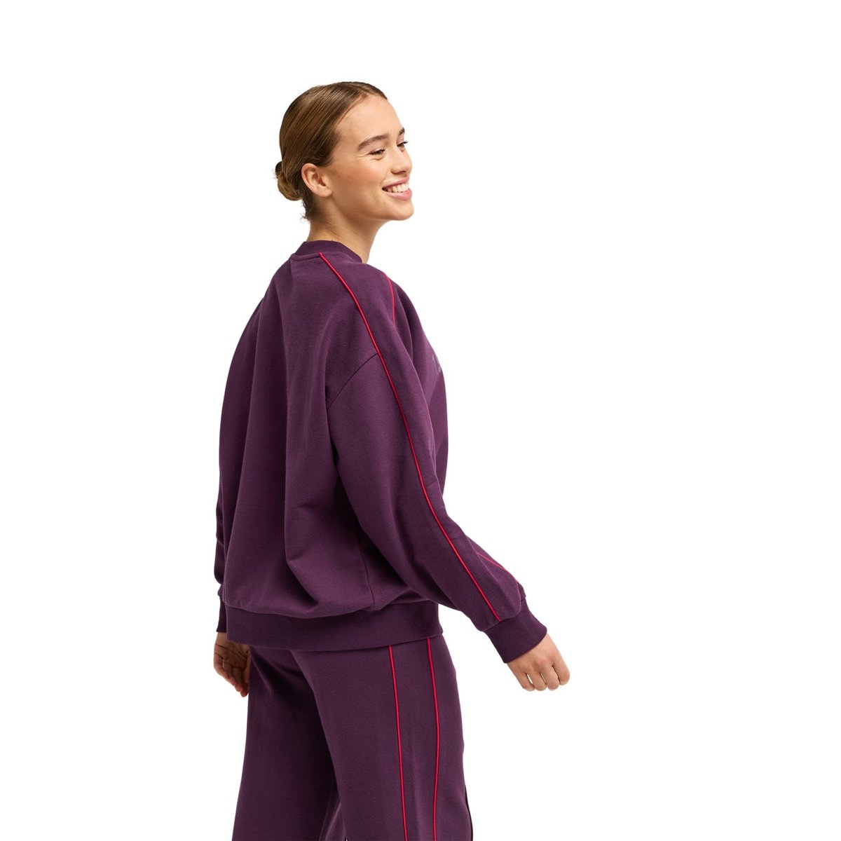Sweatshirt de sport ESS ENERGY ELEVATED. violet blackberry wine, ROXY