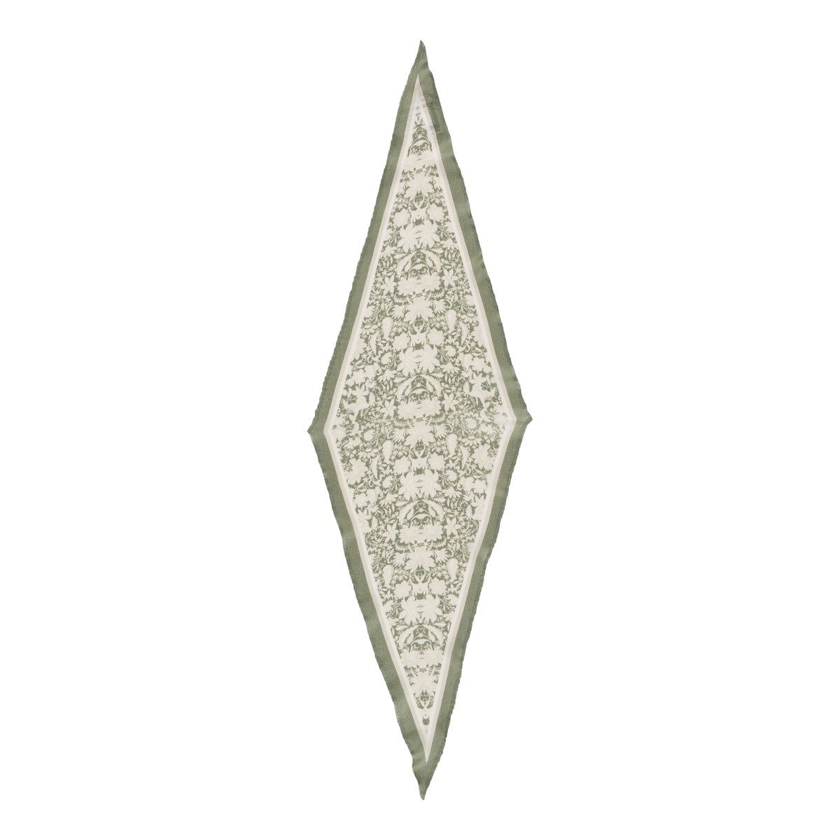 Foulard en forme de losange en TENCEL™ Modal vert clair, MARC O'POLO