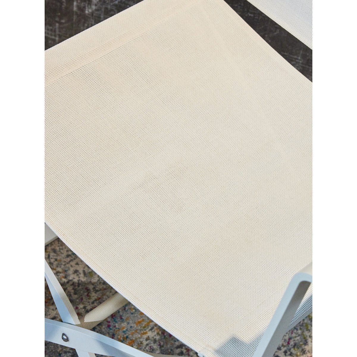 Fauteuil de cinéma Jakob N°1265 - Bon état blanc, DEBONGOUT
