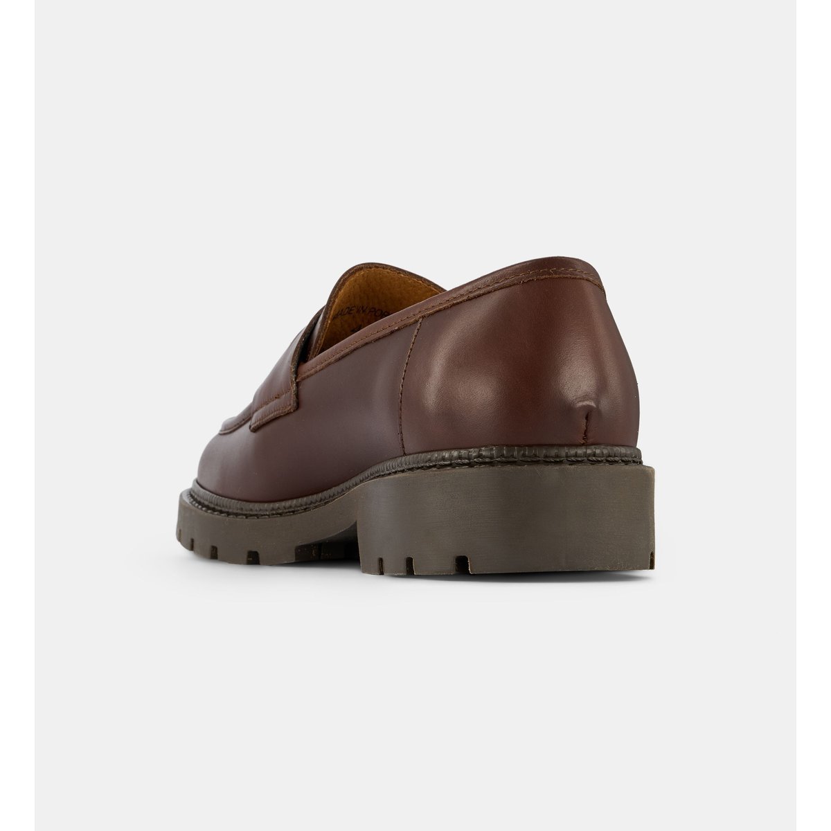Mocassins owen en cuir marron, COMPTOIR GL