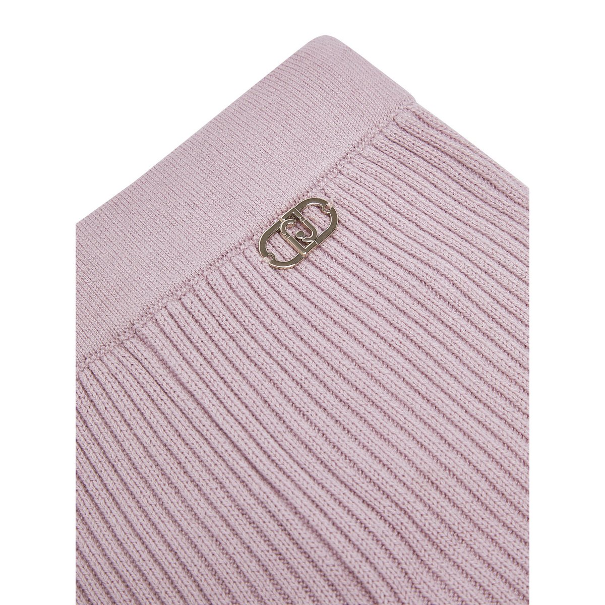 Pantalon flare en maille rose, LIU JO
