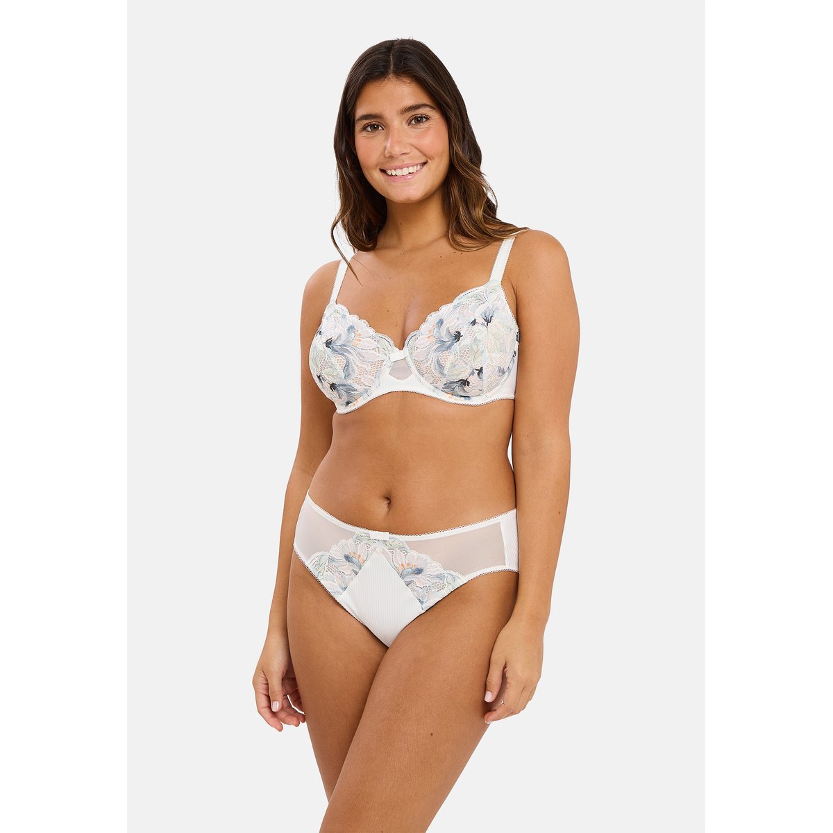 Slip ROSA FANTAISIE aquarelle florale claire, SANS COMPLEXE