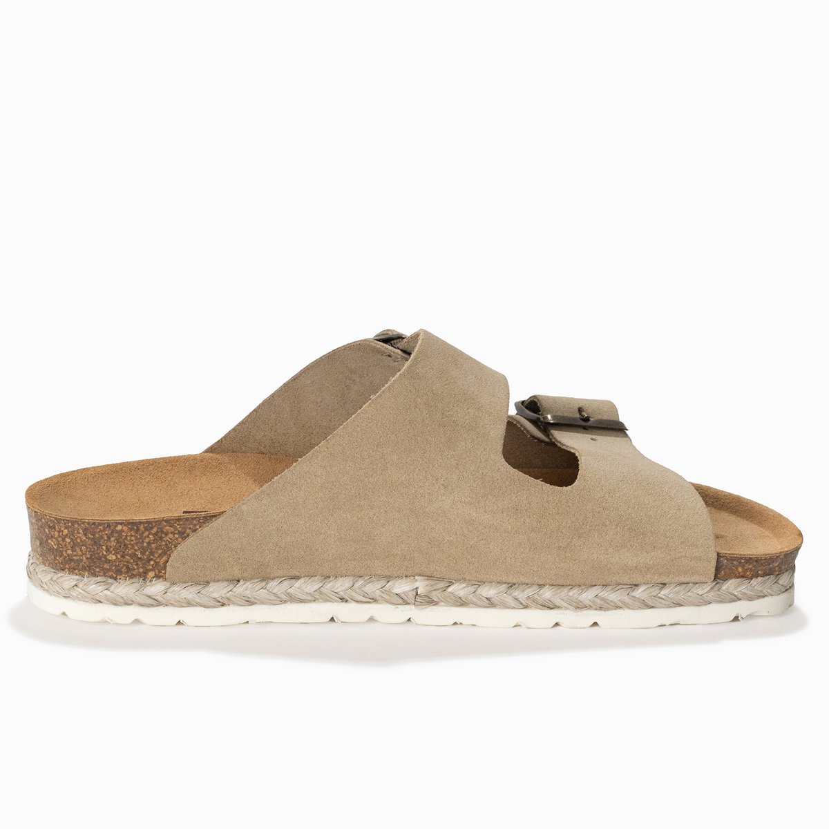 Sandales en cuir suédé BENALLA beige, BAYTON