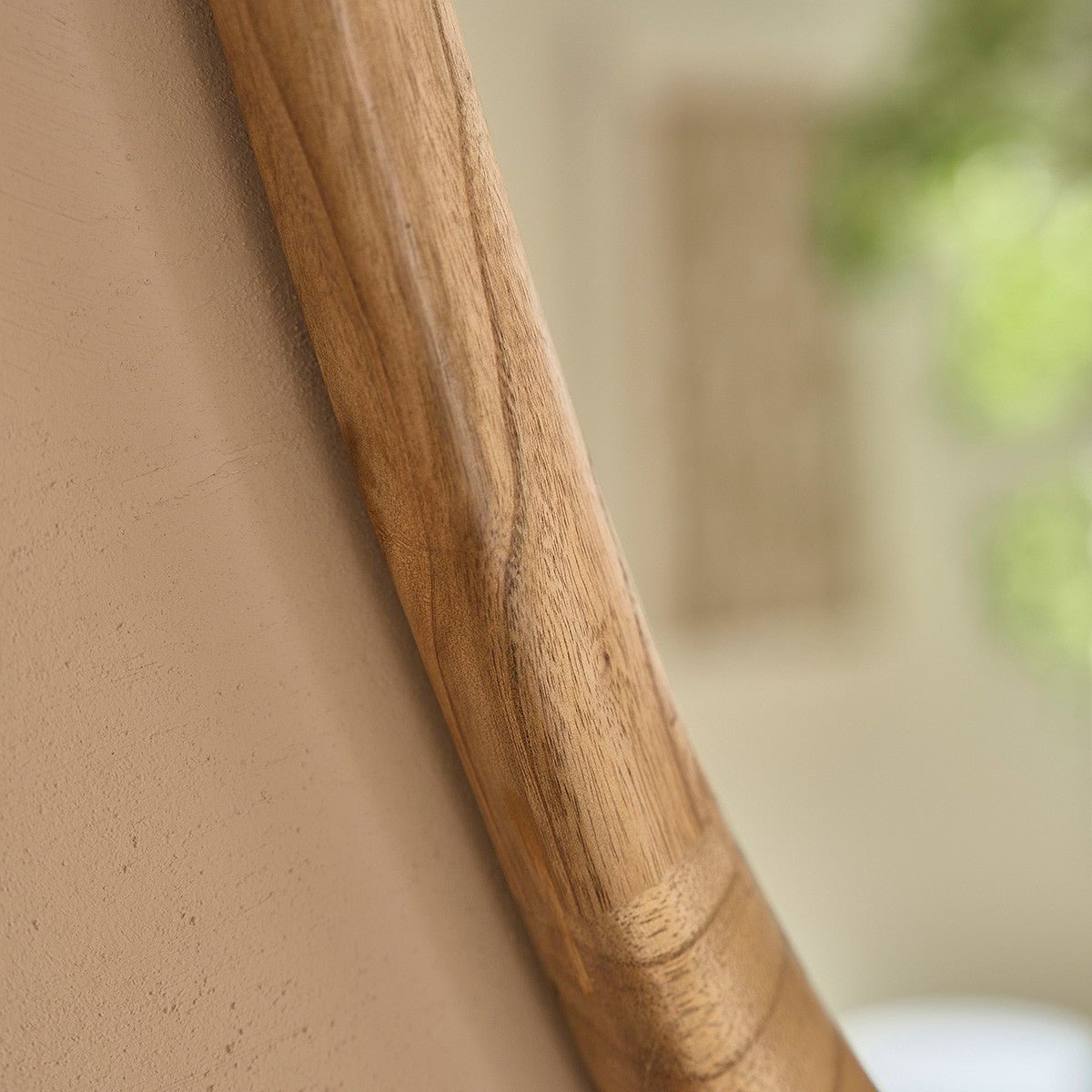 Miroir organique en bois massif 60x90 cm  FIFTIES naturel, BERAH GETAH