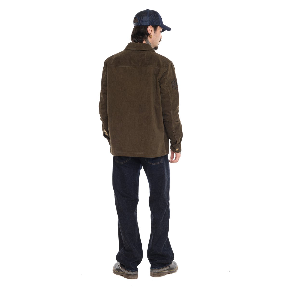 Surchemise coton 1929 kaki/noir, VON DUTCH