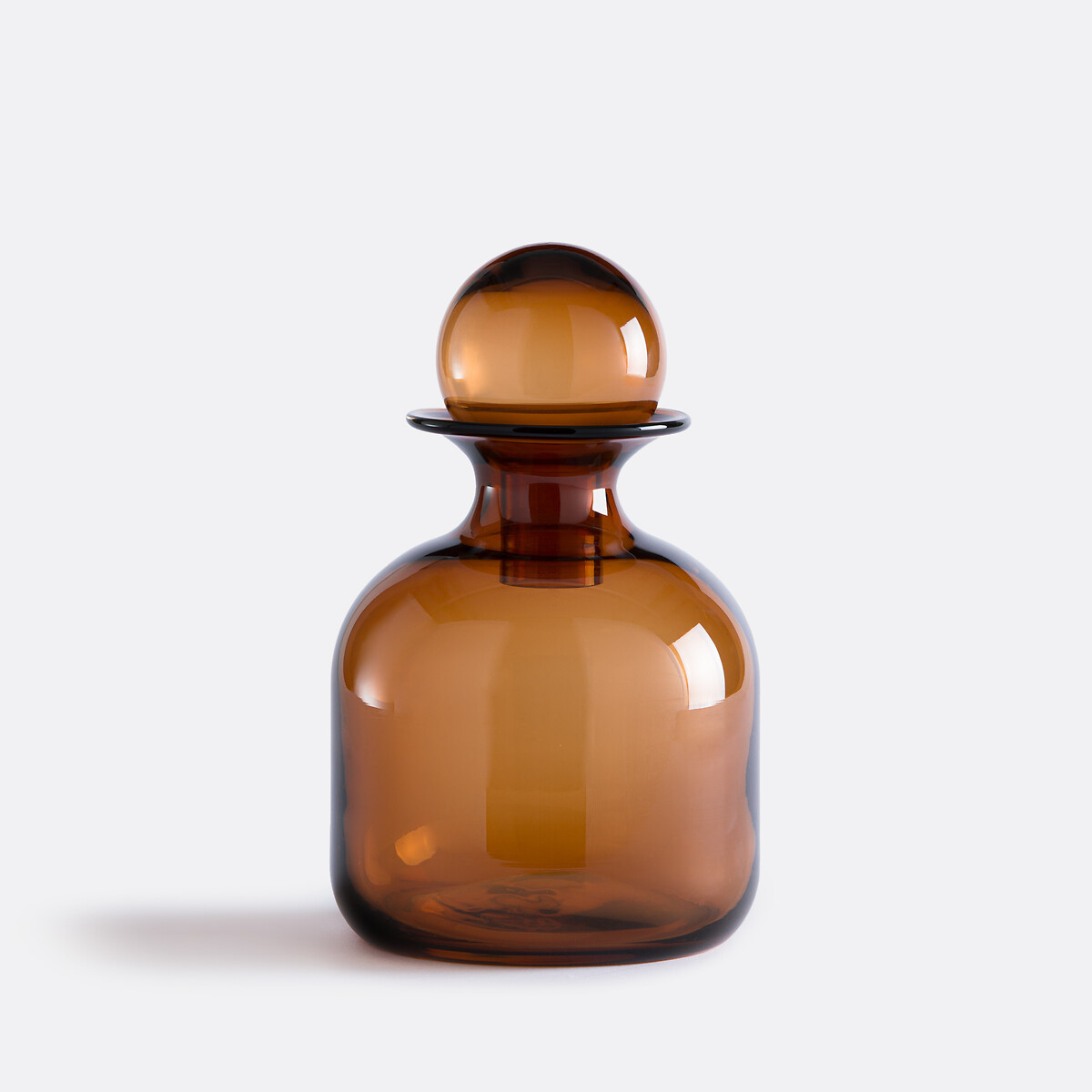Bouteille décorative en verre ambré H28 cm, Nemia ambre, LA REDOUTE INTERIEURS