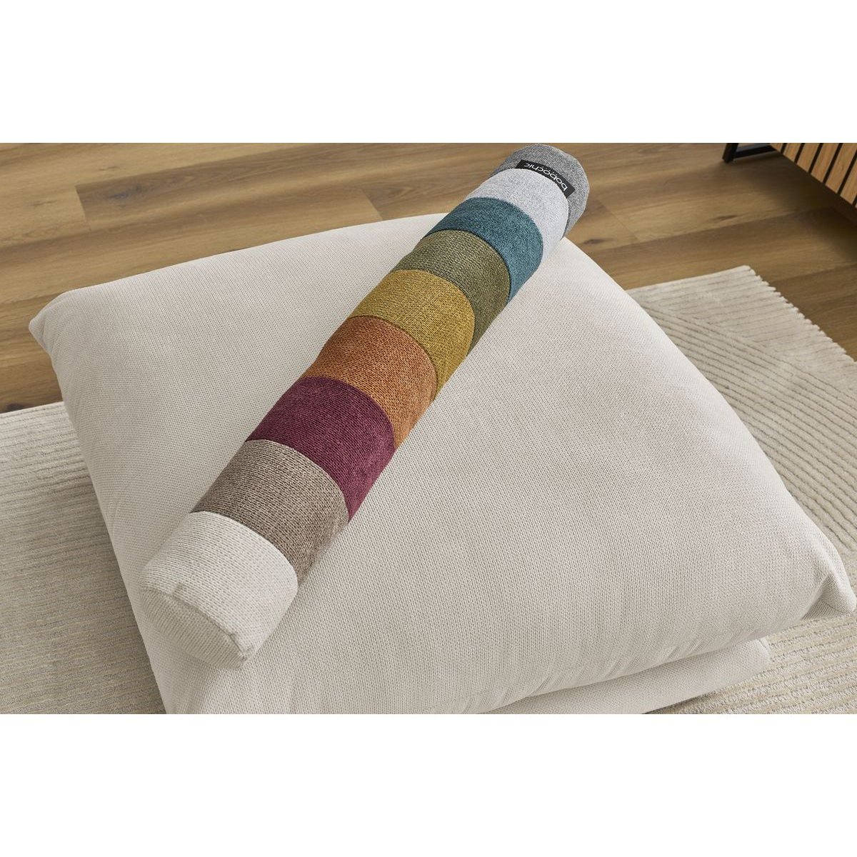Pouf tissu, ERNEST beige, BOBOCHIC