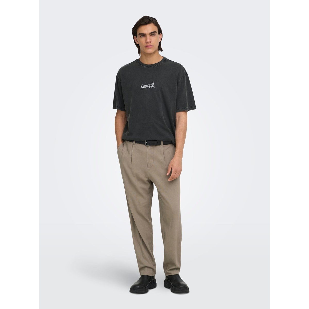 Pantalon desert taupe, ONLY & SONS
