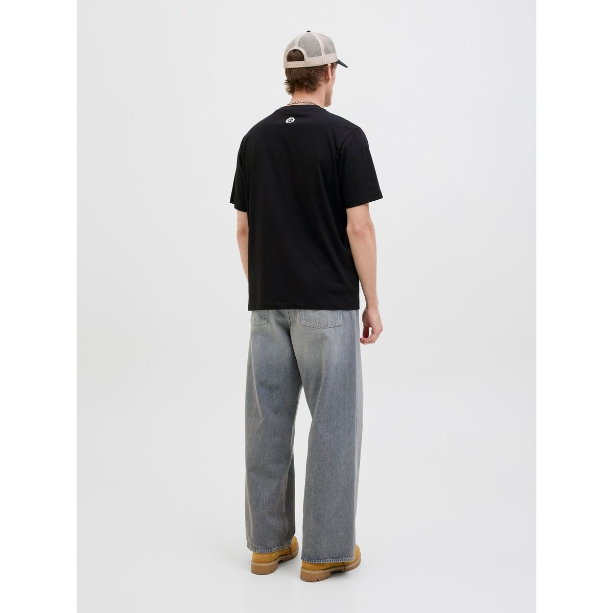 T-Shirt noire - black, JACK & JONES