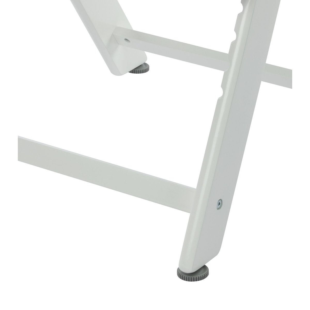 Chaise Haute Bébé En Bois Avec Coussin Timba white, BEBECONFORT