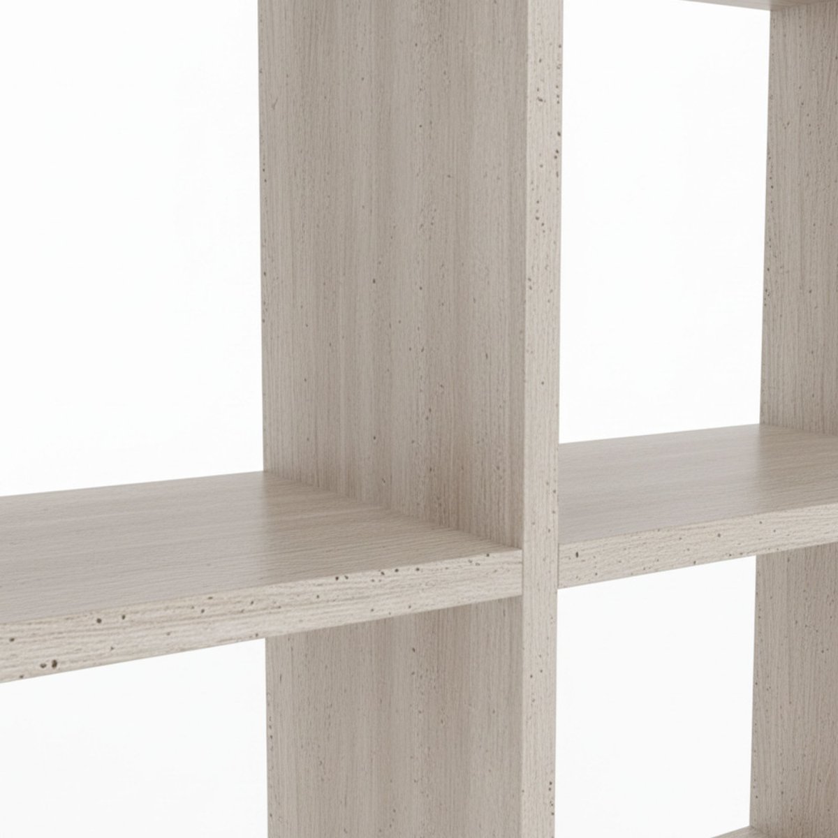 Bibliothèque effet travertin H188cm- MAKO beige, DRAWER