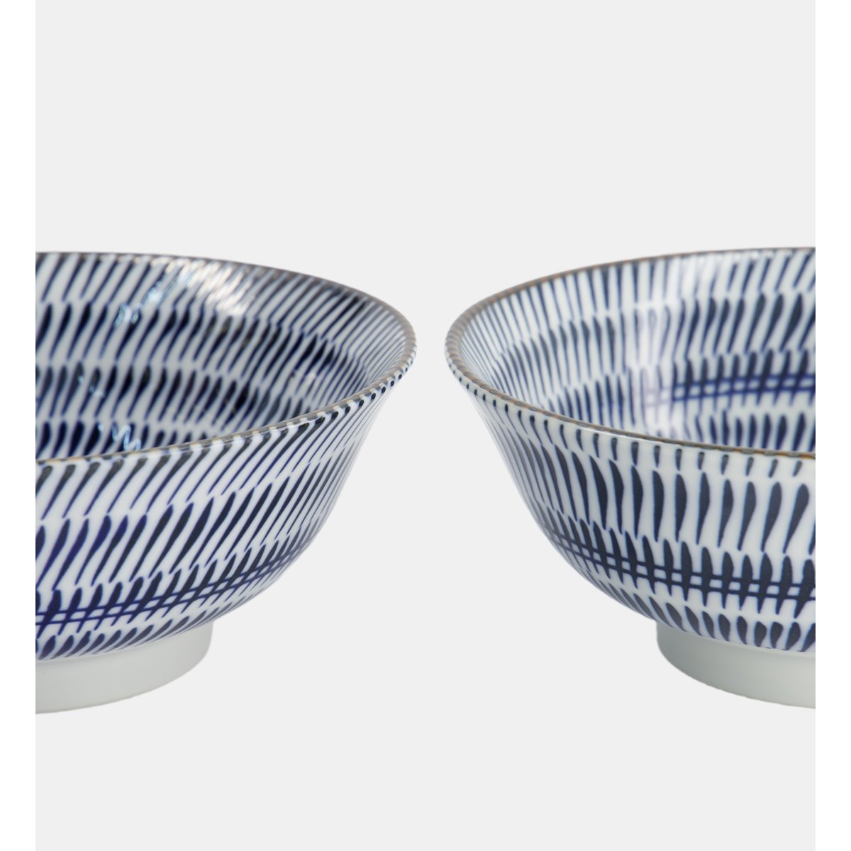 Coffret de 2 bols à ramen bleu et blanc, TOKYO DESIGN STUDIO