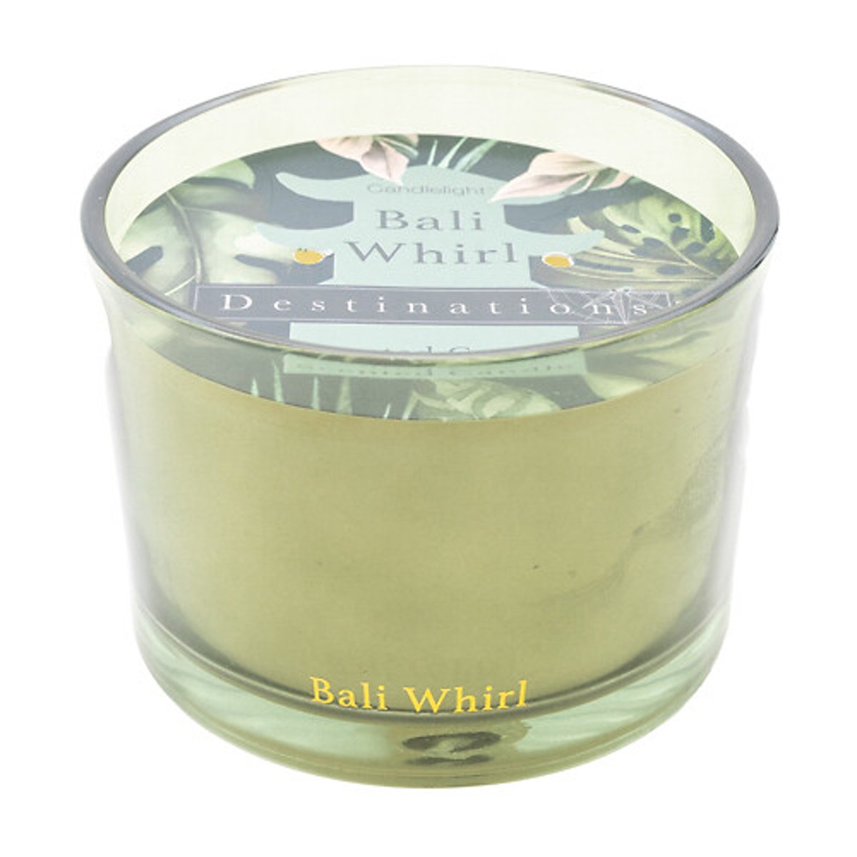 Bali Whirl Multi Wick Candle green, SO'HOME