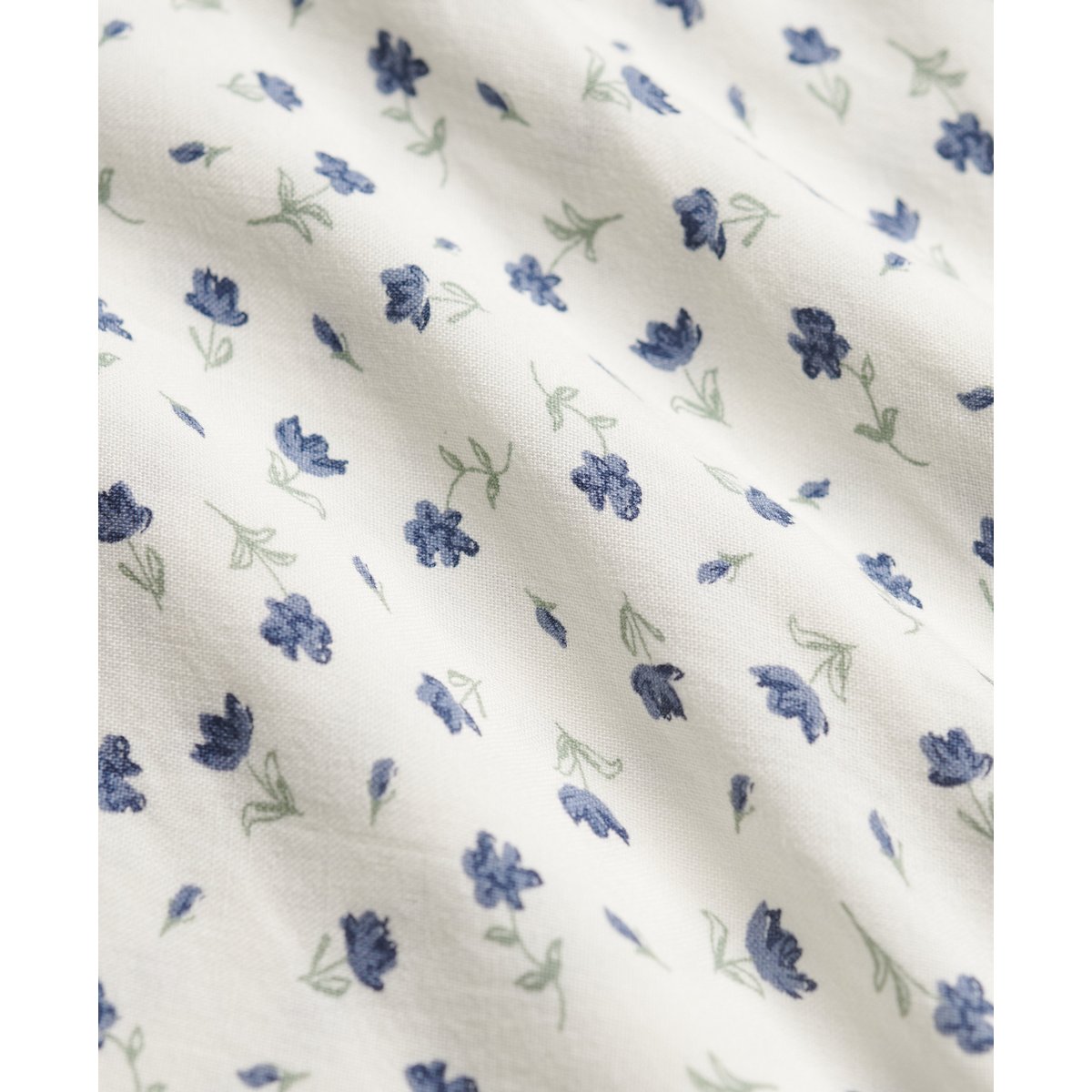Robe Longue à Bretelles Imprimée petites fleurs blanc cassé, SUPERDRY