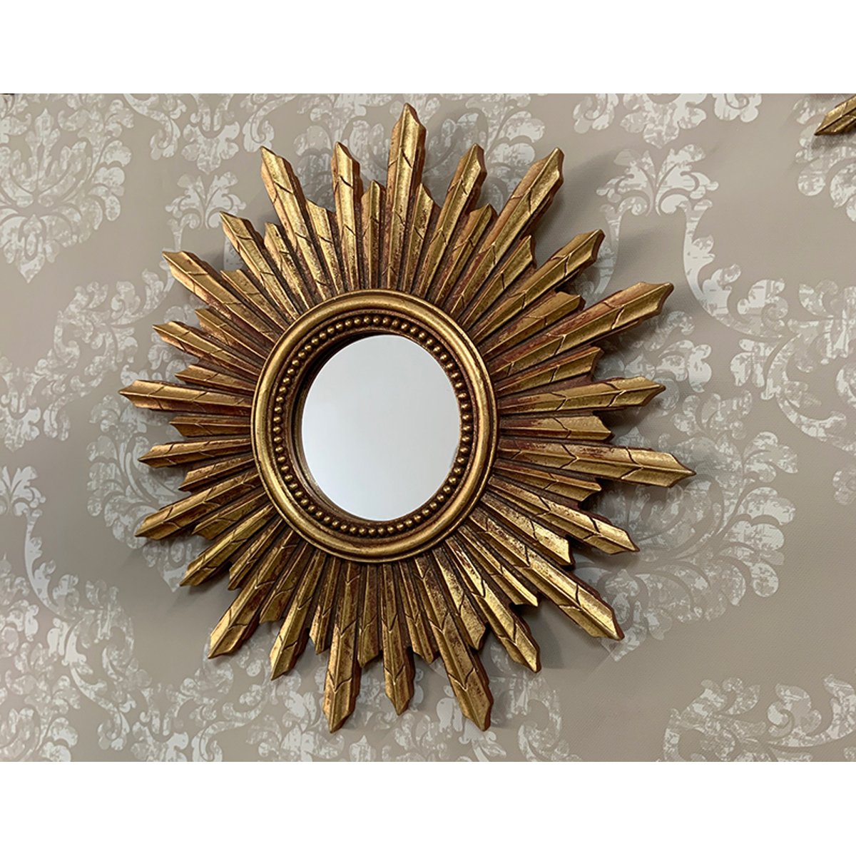 Miroir soleil 30cm or, EMDE