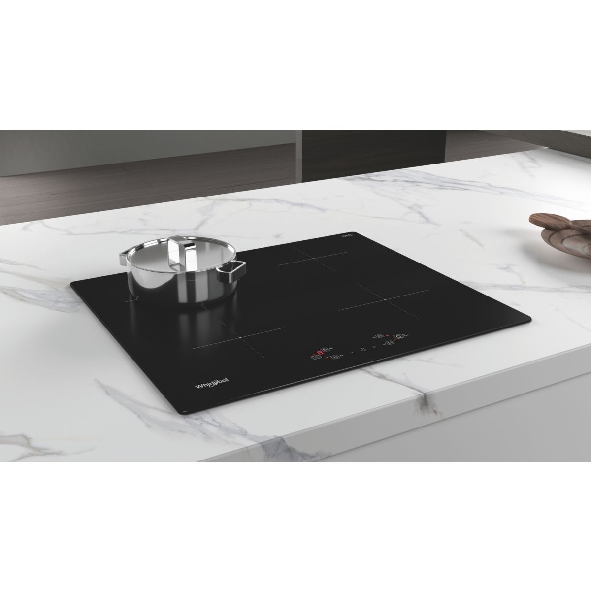 Plaque induction WSQ4860NE couleur unique, WHIRLPOOL