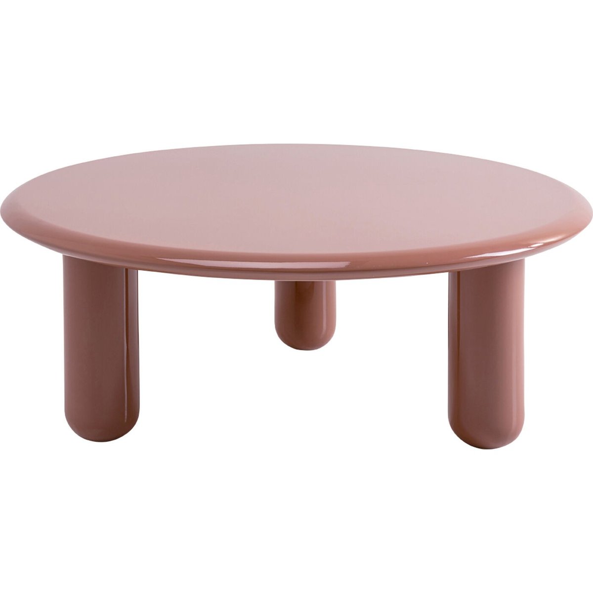 Table basse ronde, ELIANO marron, KARE DESIGN