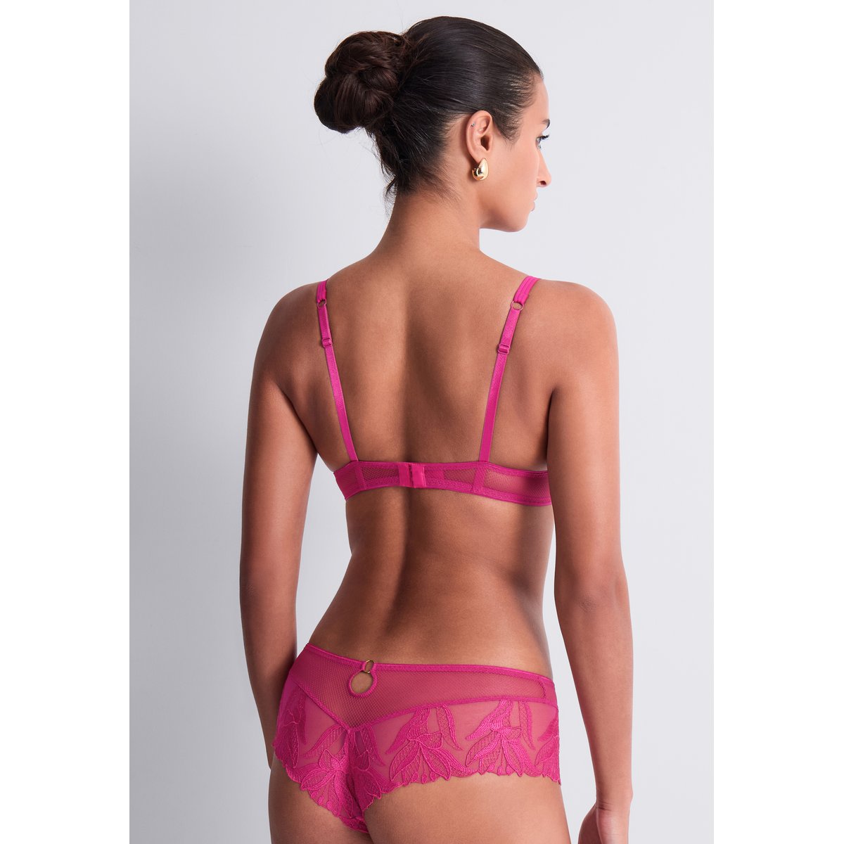 Soutien gorge Push up Sweet Euphoria rose, AUBADE