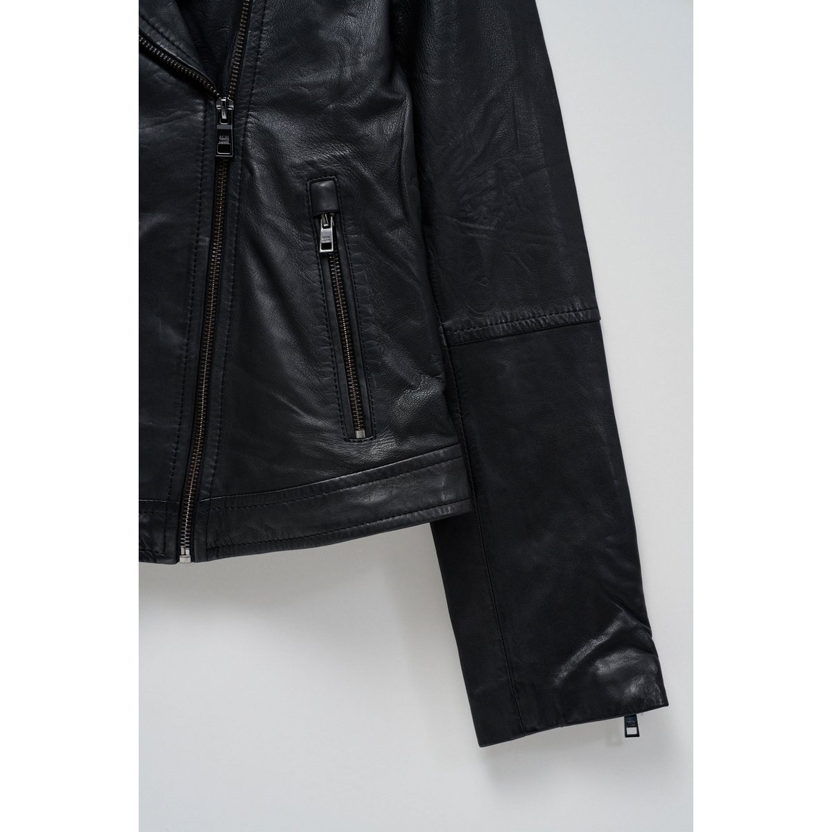 VESTON EN CUIR noir, SALSA JEANS