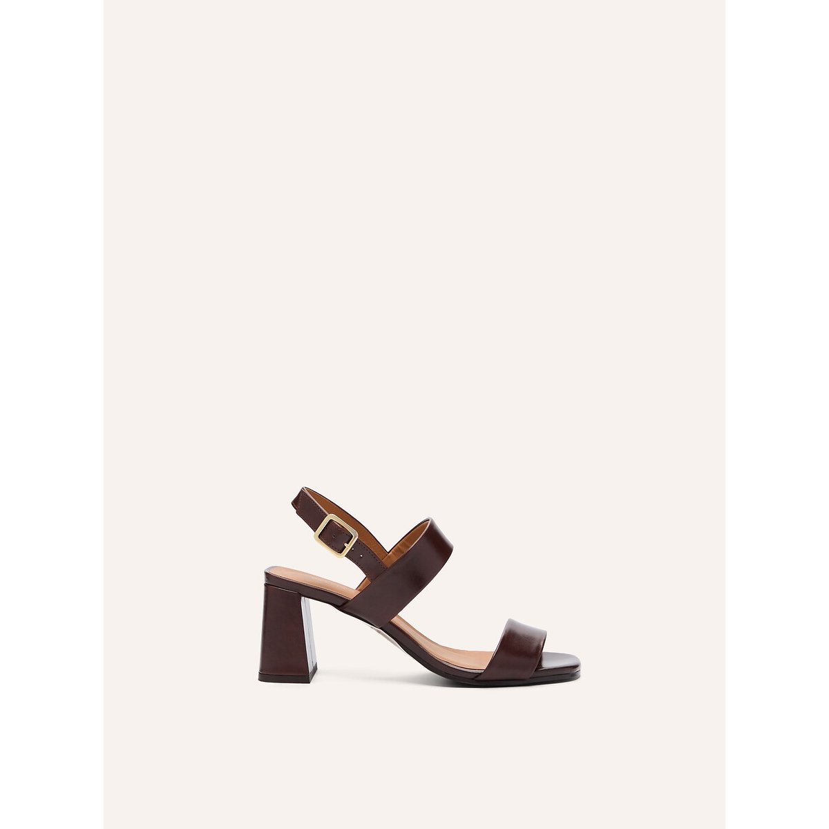 Sandales trotteur en cuir n°624 chocolat, RIVECOUR