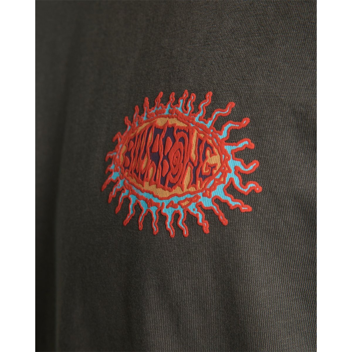 T shirt manches courtes BURN OUT gris pewter, BILLABONG