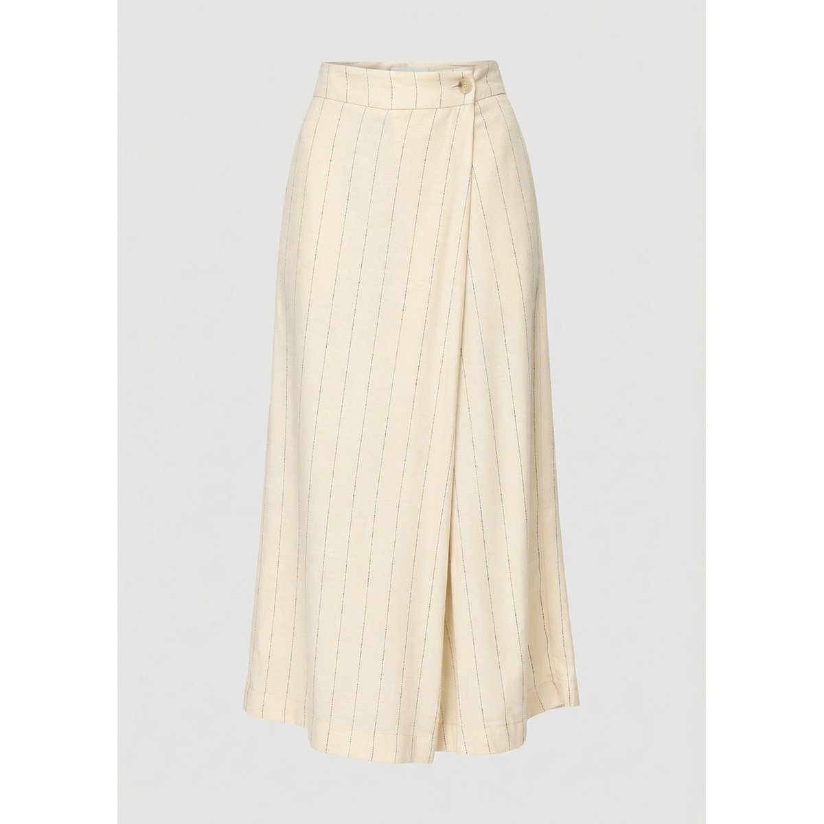Pantalon croisé rayé naturel, HUMILITY
