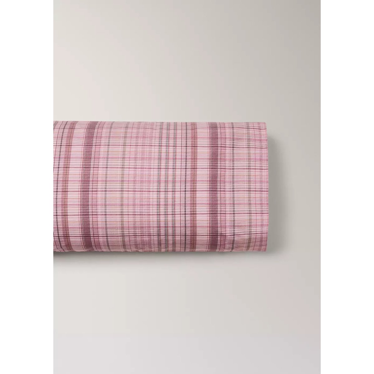 Taie d’oreiller percale de coton 45x110 cm violet clair/pastel, MANGO HOME
