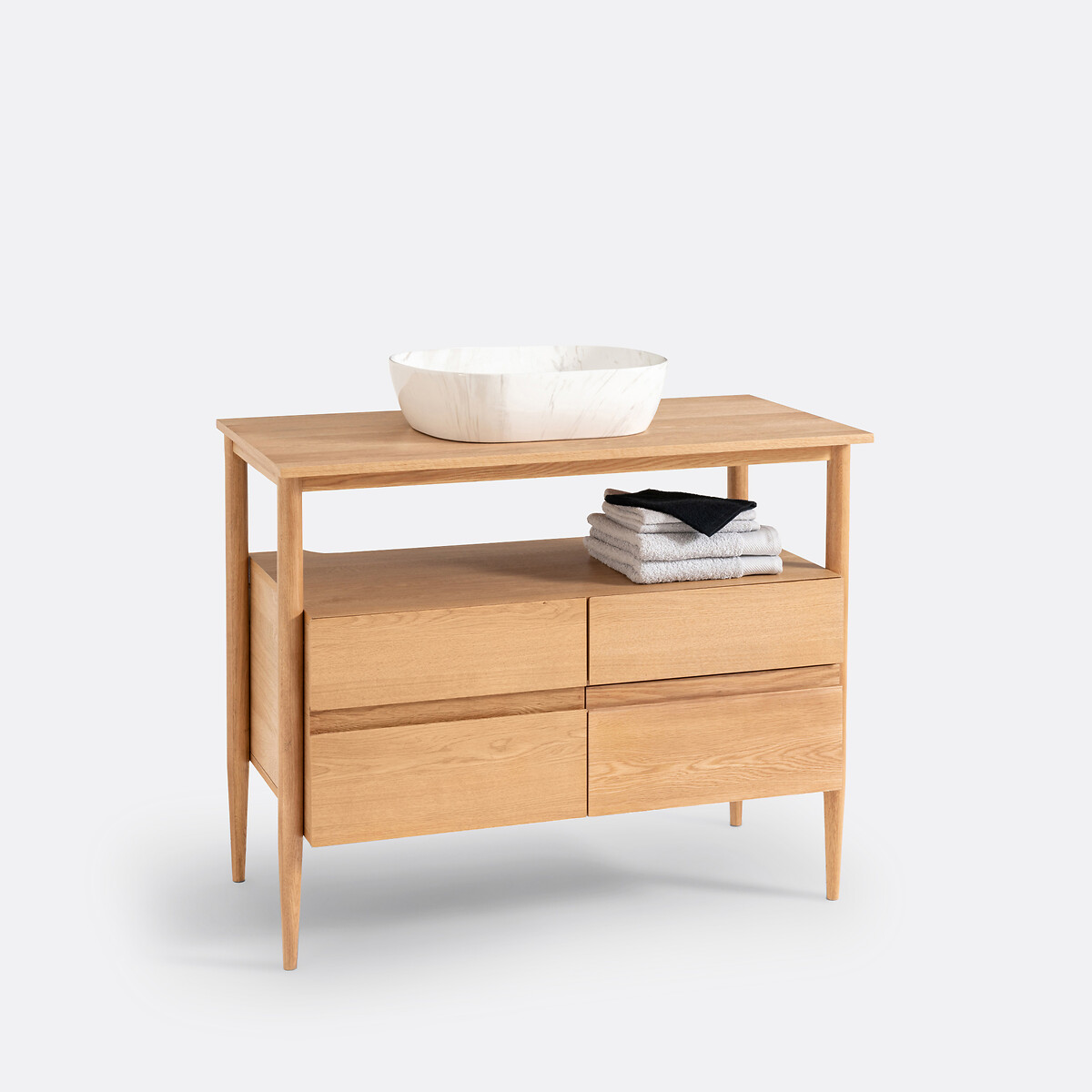 Waschtisch Laval holz hell, LA REDOUTE INTERIEURS
