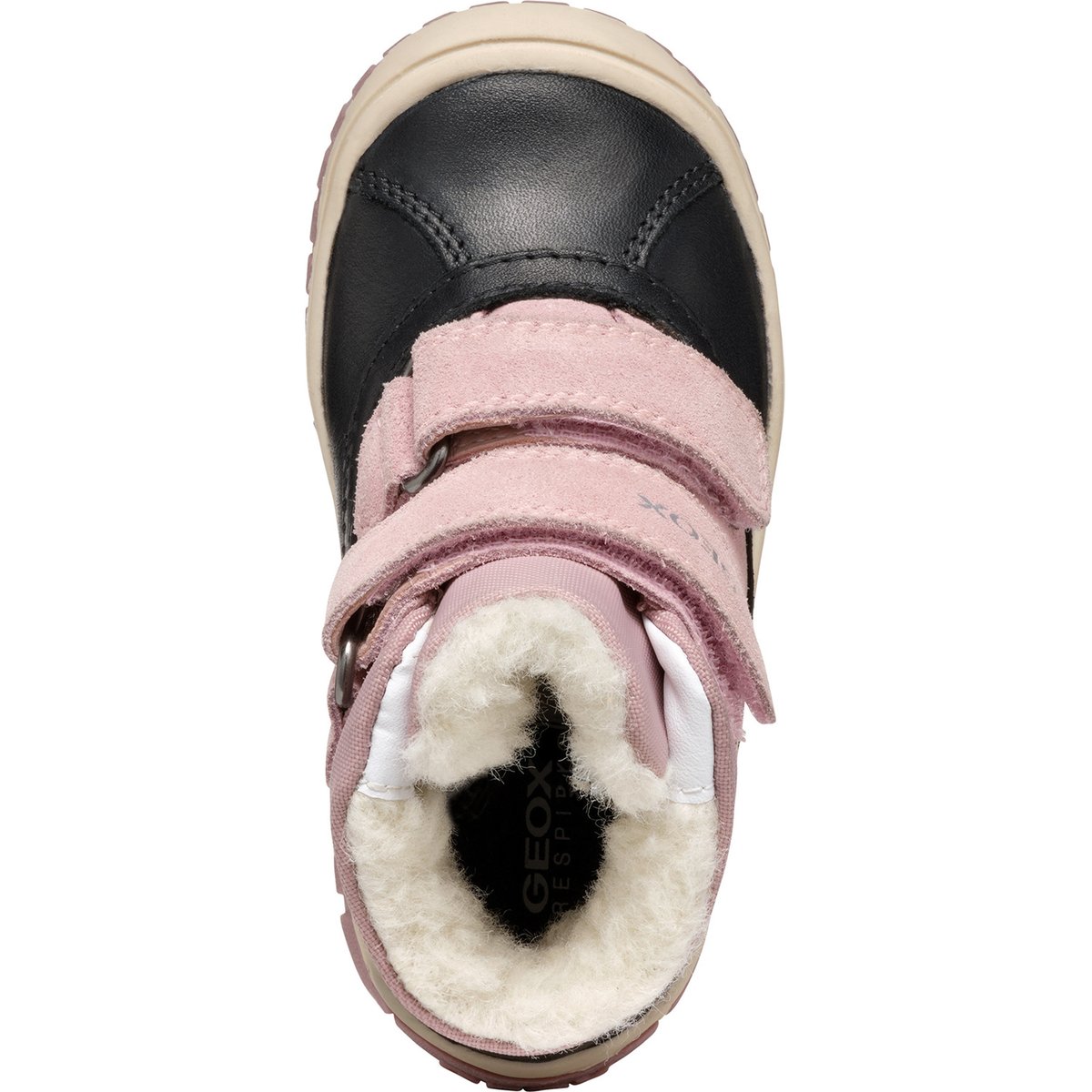 Bottines B OMAR WPF noir/rose, GEOX