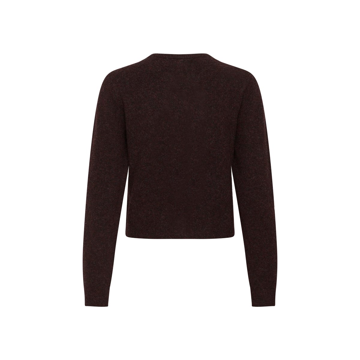 Pullover tricoté marron fudge melange, KAFFE
