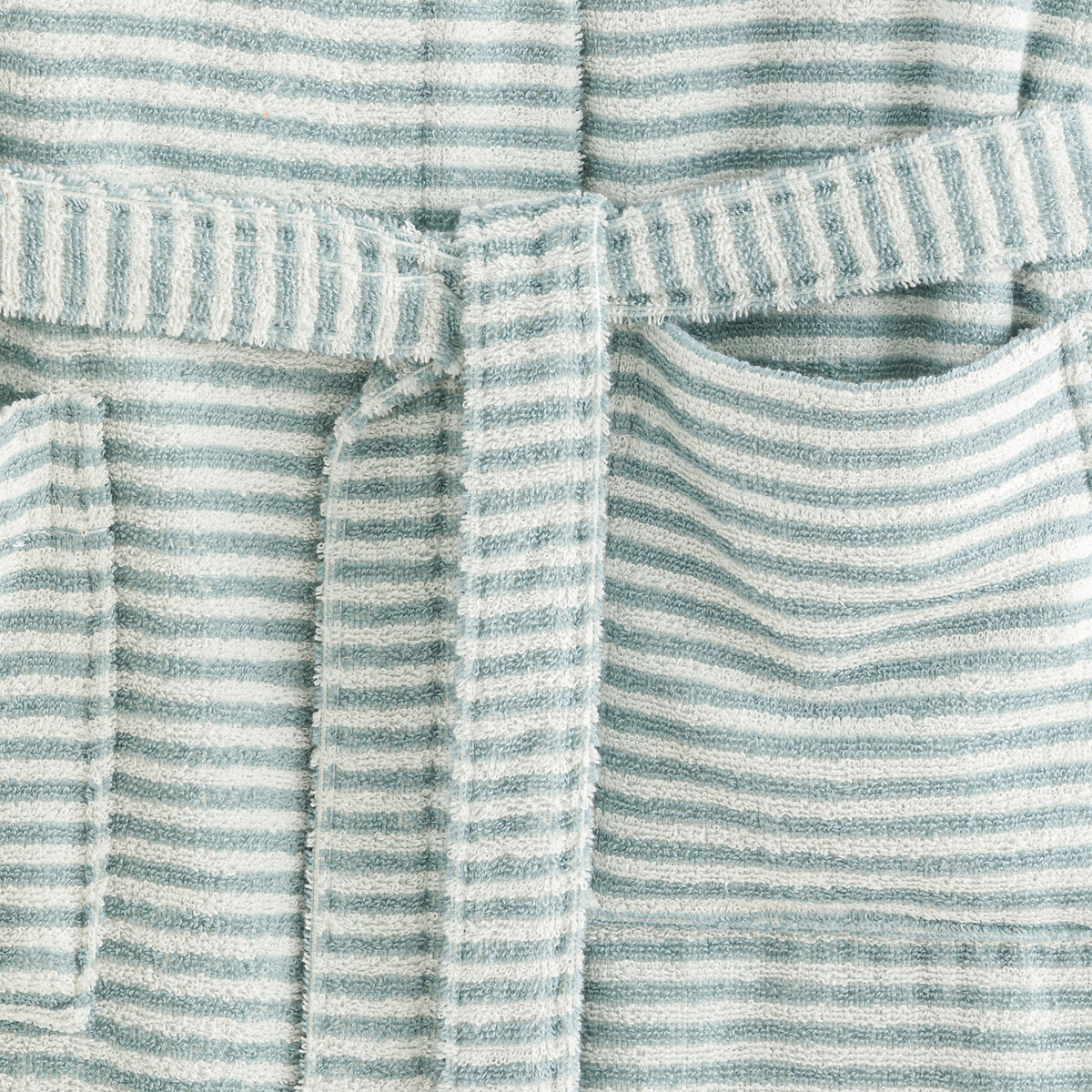 Peignoir capuche éponge bouclette 400 g/m², Malo céladon, LA REDOUTE INTERIEURS