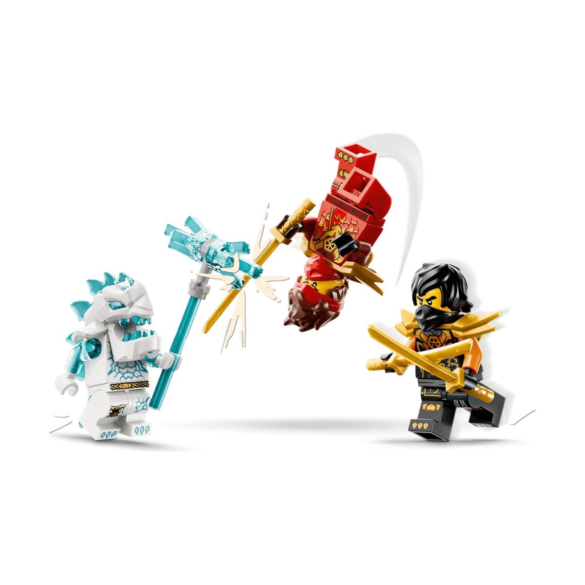 Ninjago Véhicules combinables de Kai et Cole multicolore, LEGO