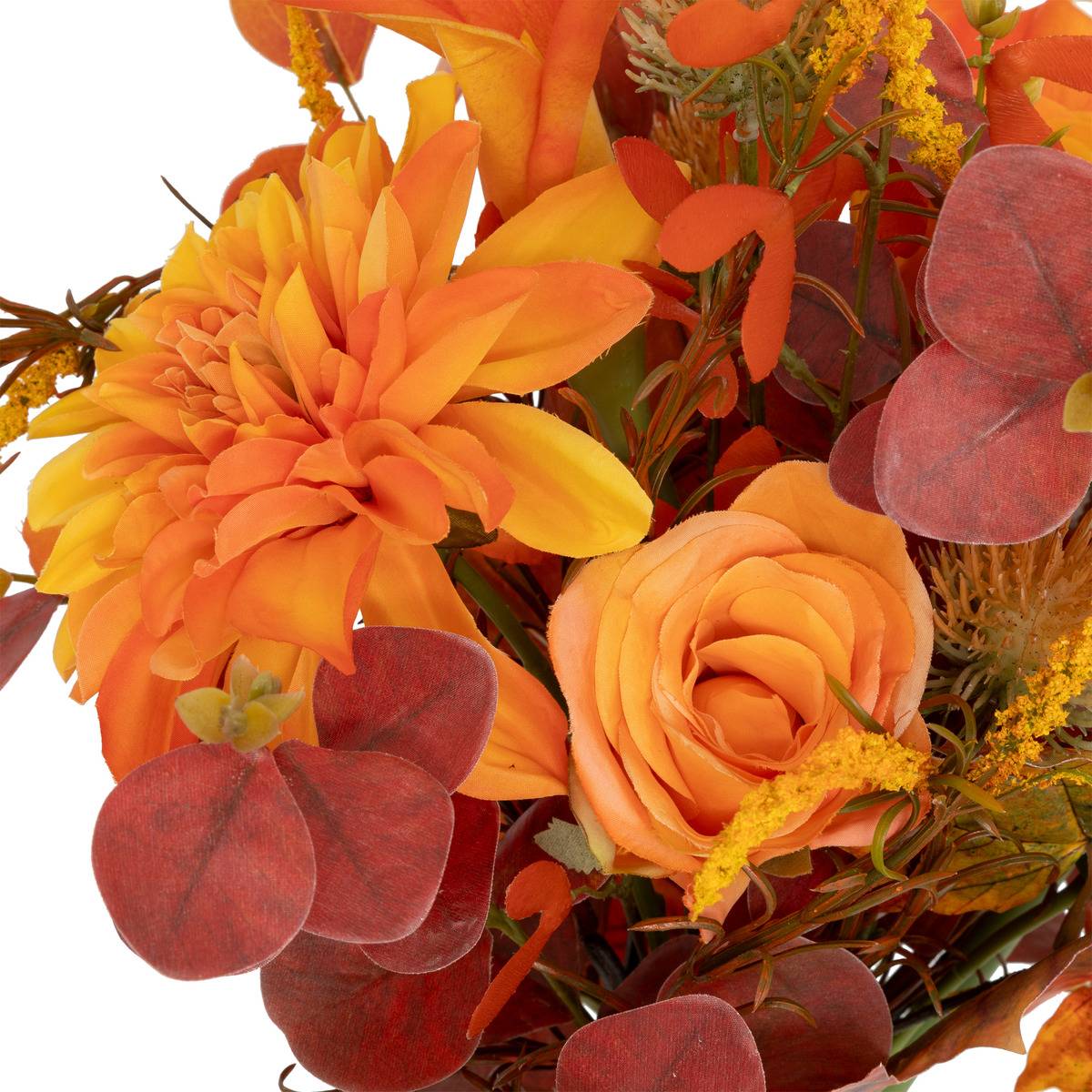 Bouquet d'automne artificiel JAMES orange, ATMOSPHERA