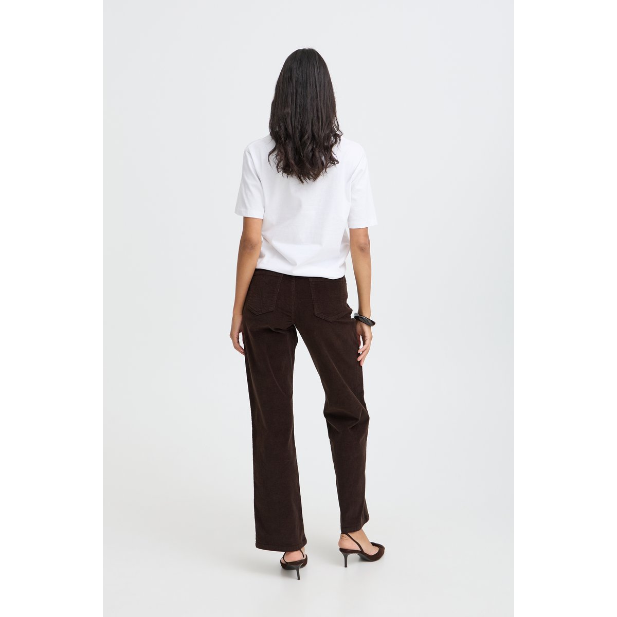 Pantalon décontracté marron java, B.YOUNG
