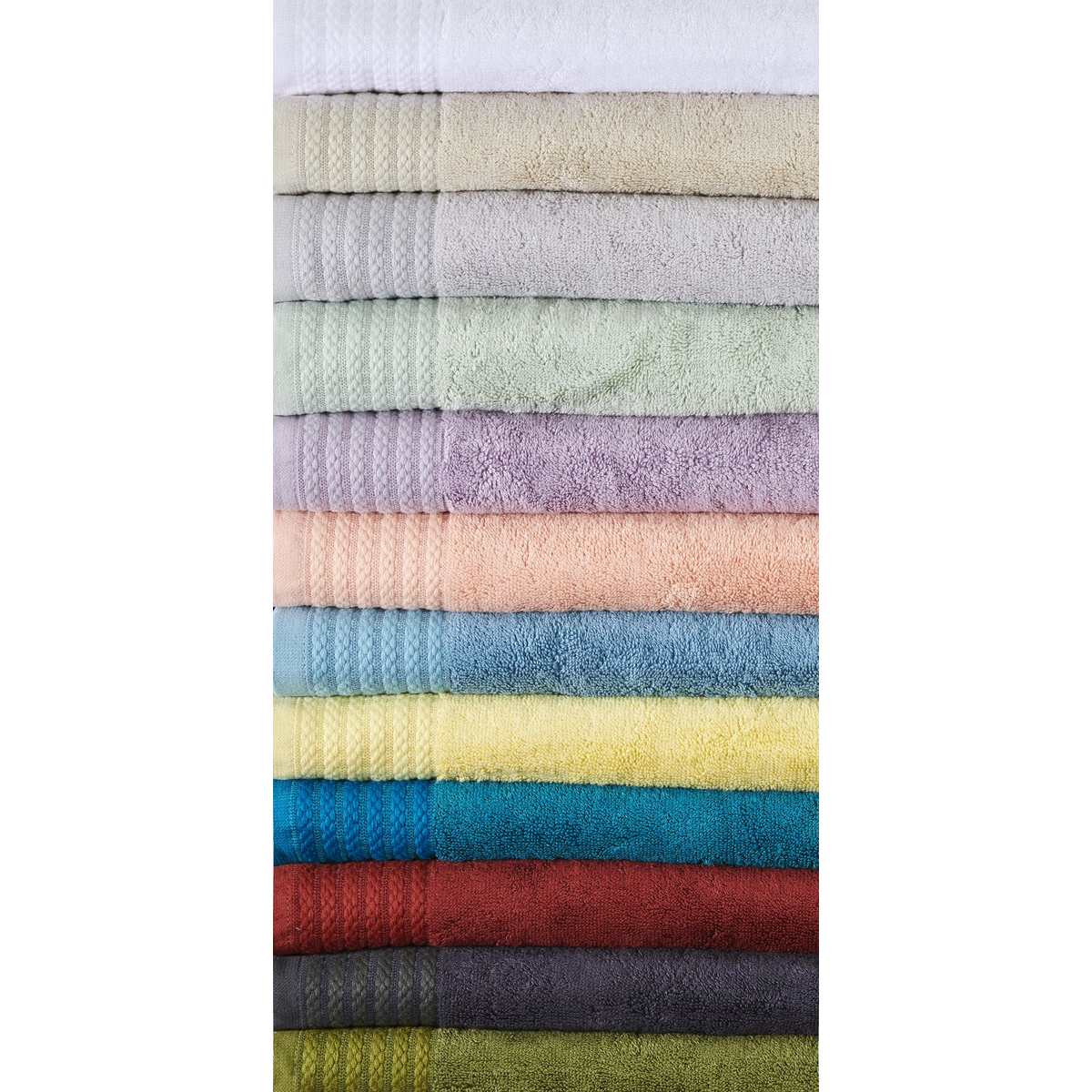 Serviette en Coton/ Modal 600g/m² - DOUCEUR mimosa, TRADITION DES VOSGES