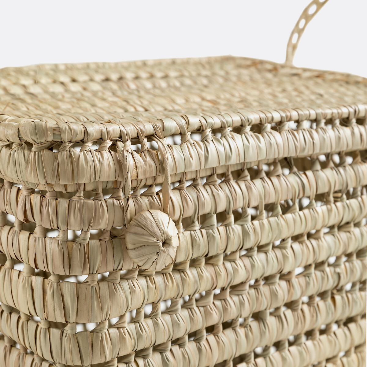 Malle en feuille de palmier, Ghada naturel, LA REDOUTE INTERIEURS