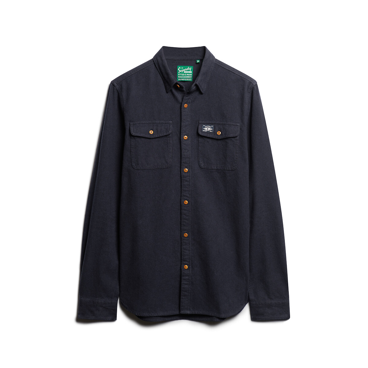 Chemise en flanelle Trailsman bleu marine, SUPERDRY