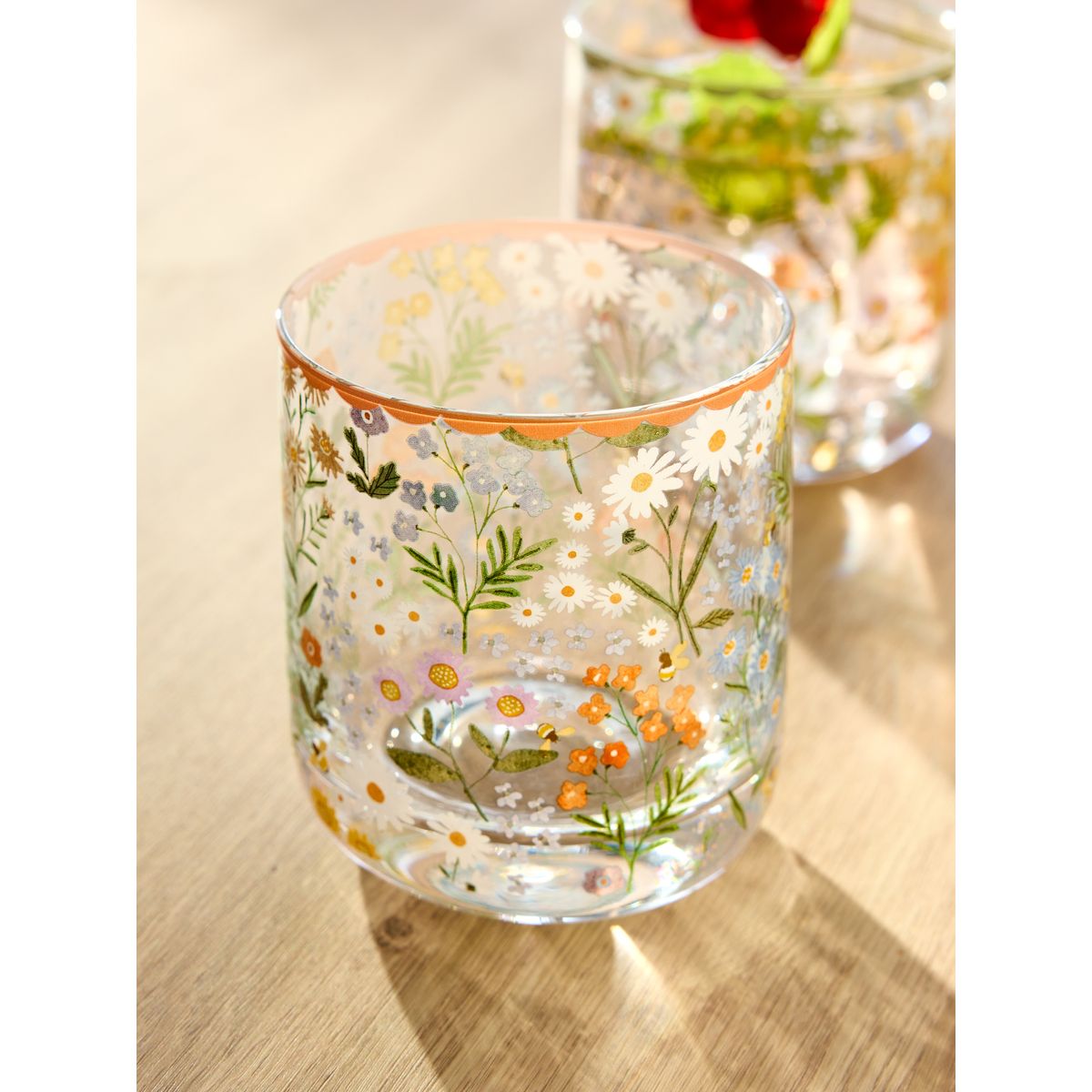 Verre à fleurs maisie, lot de 4 multi-couleurs, NEXT