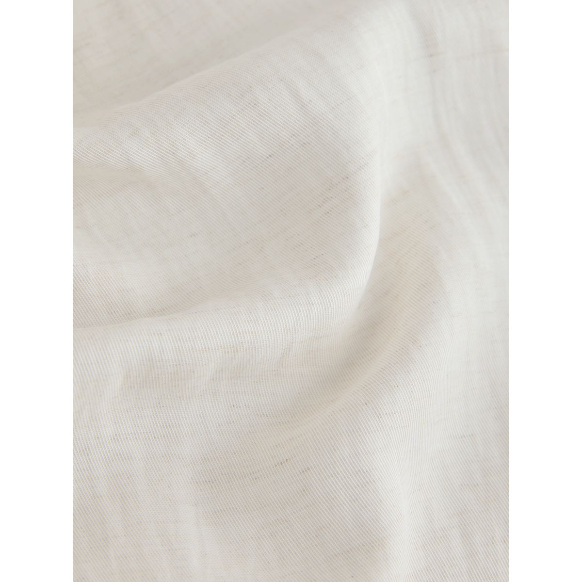 Pantalon large coupe portefeuille avec lin écru, NEXT
